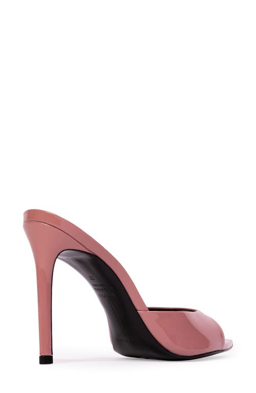 Black Suede Studio Brea Pointed Toe Sandal In Old Rose