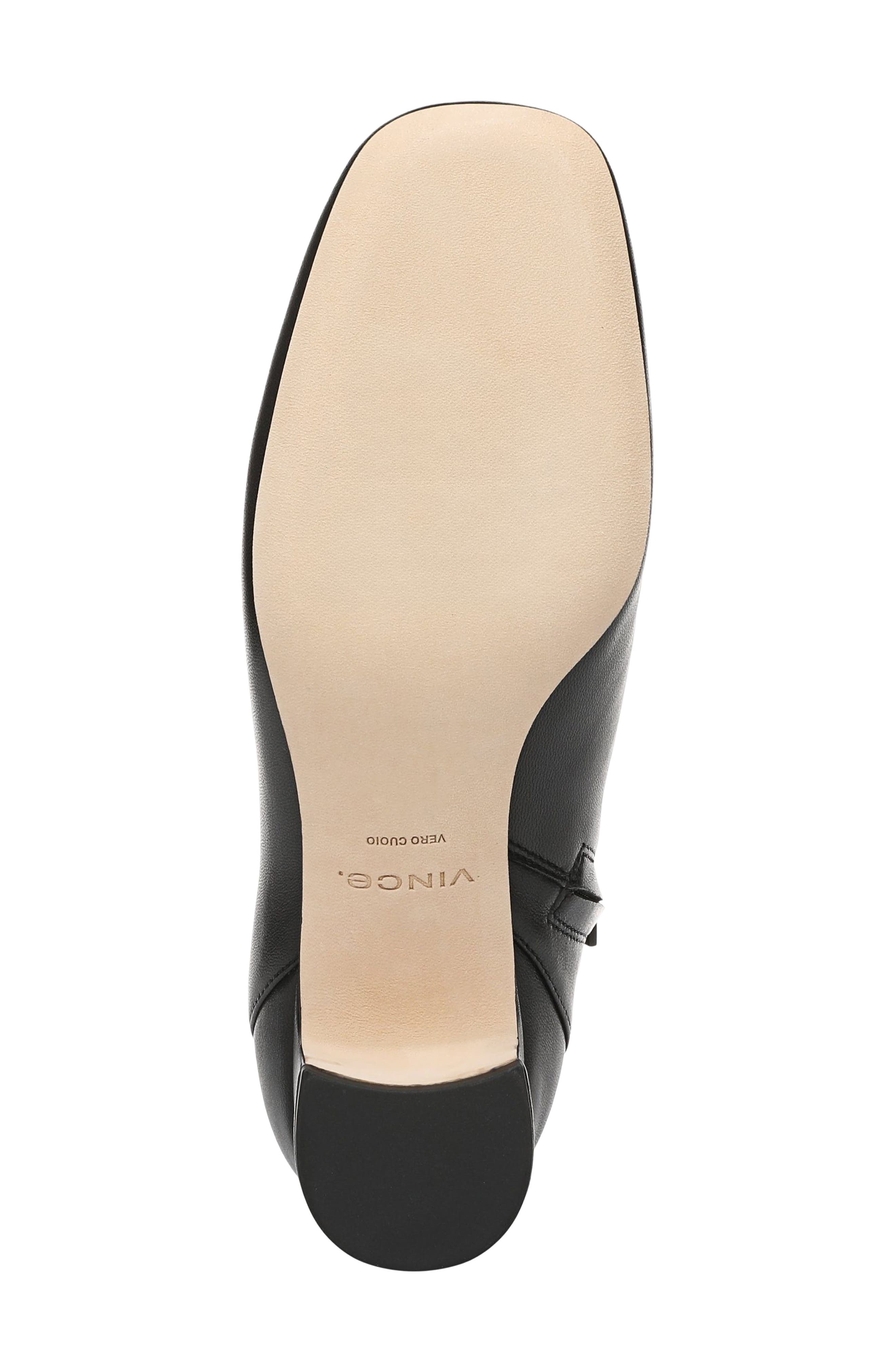Kimm Leather Bootie, Alternate, color, BLACK LEATHER