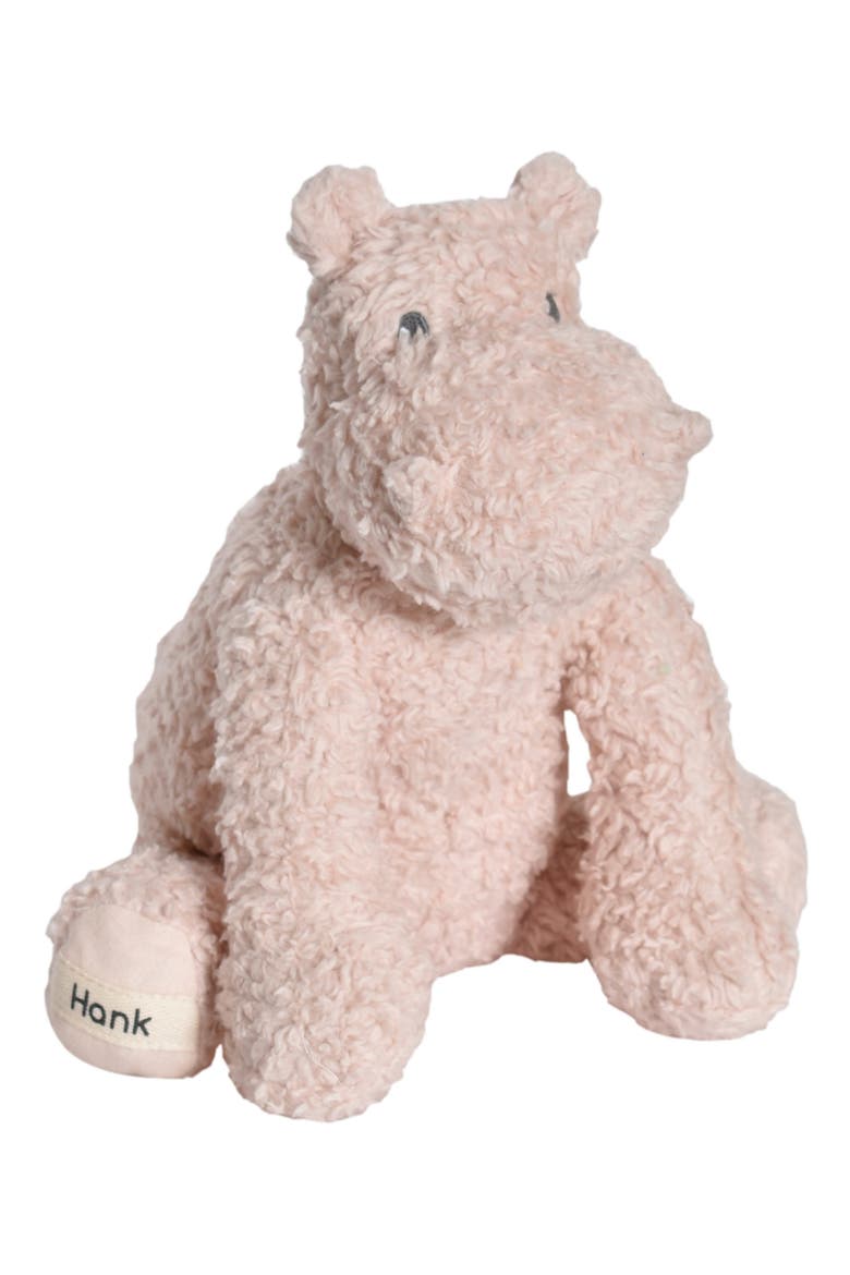 Hank the Hippo Organic Cotton Plush Toy, Main, color, NO COLOR