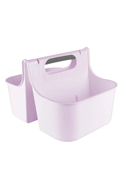 J&v Textiles J And V Textiles Portable Shower Caddy In Purple