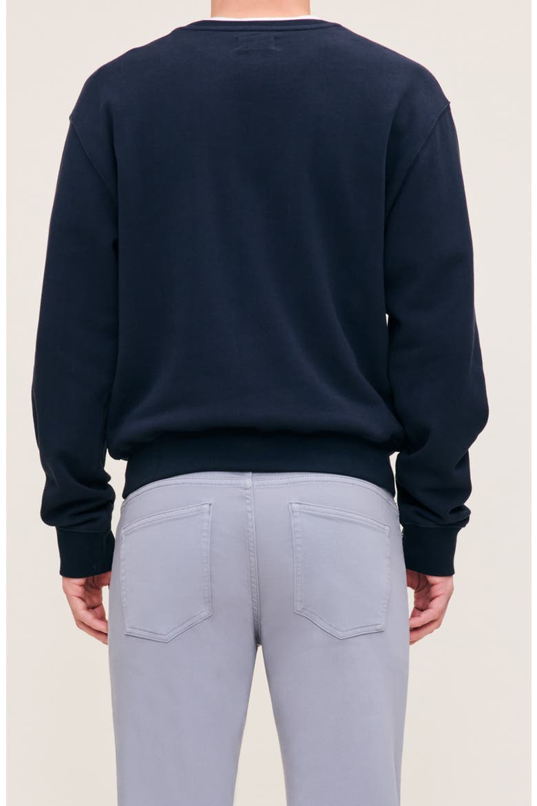 Cotton Fleece Sweatshirt, Alternate, color, CLASSIC NAVY