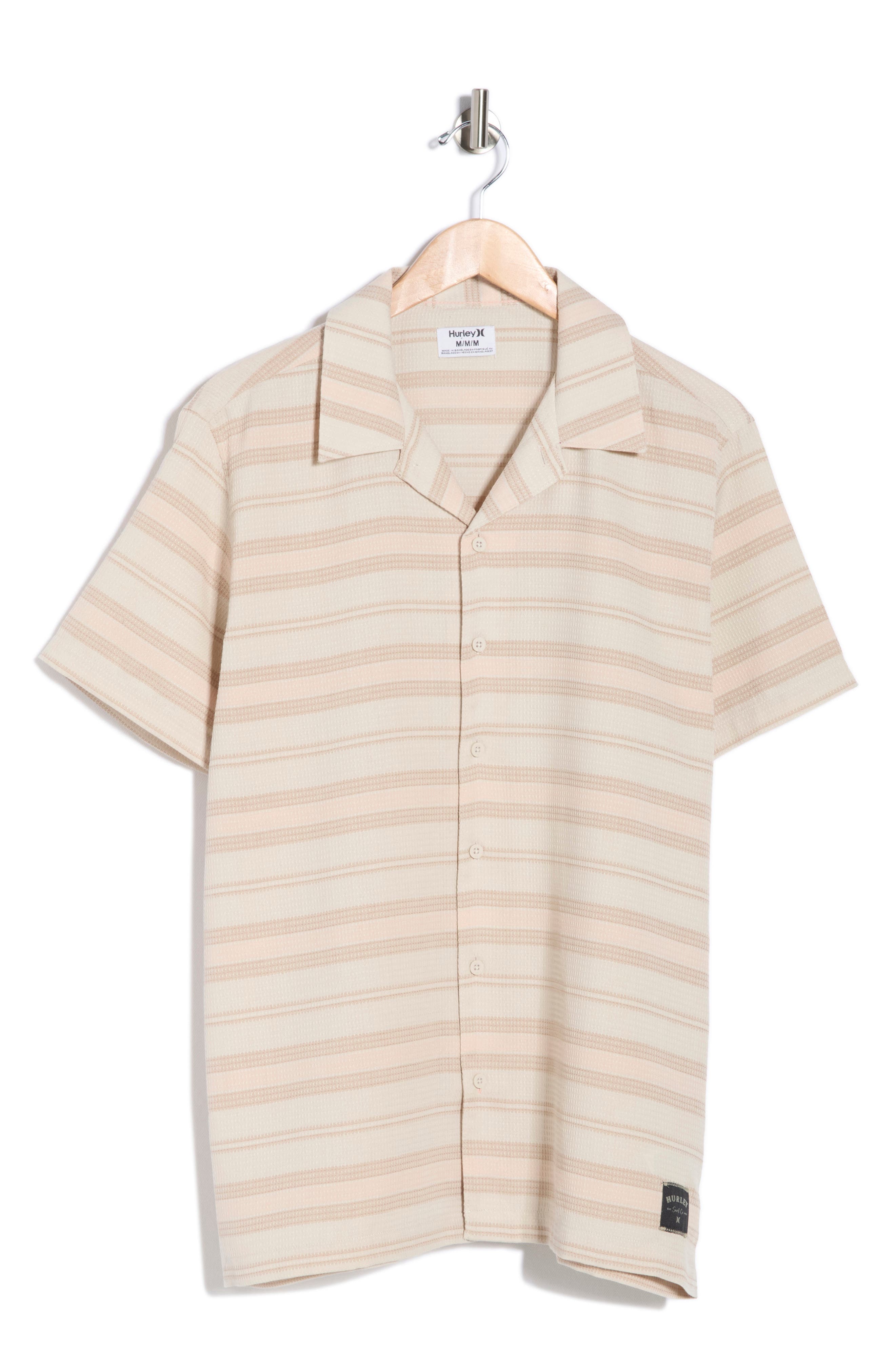Hurley Textured Yarn Dye Stripe Shirt