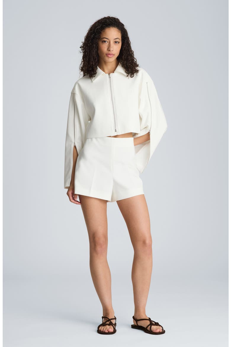Pull-On Shorts, Alternate, color, PURE WHITE