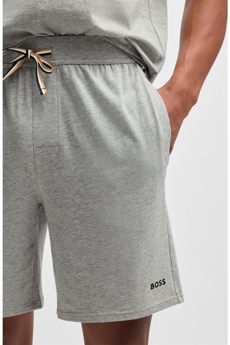 Unique Drawstring Jersey Lounge Shorts, Alternate, color, MEDIUM GREY
