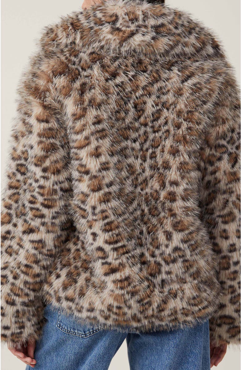 Cotton On Women's Mimi Faux Fur Jacket, Alternate, color,