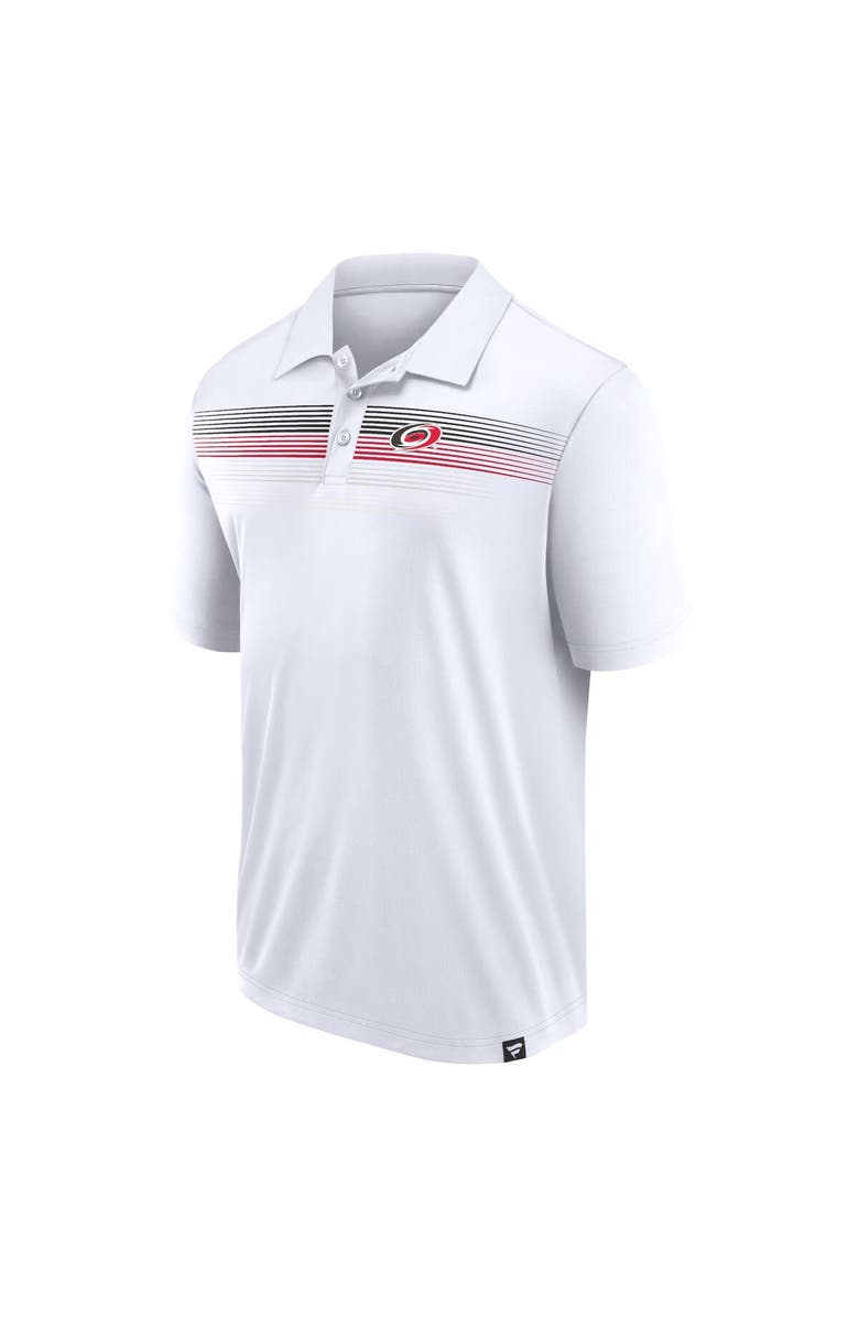 FANATICS Men's Fanatics Branded White Carolina Hurricanes Victory For Us Interlock Polo, Alternate, color, White