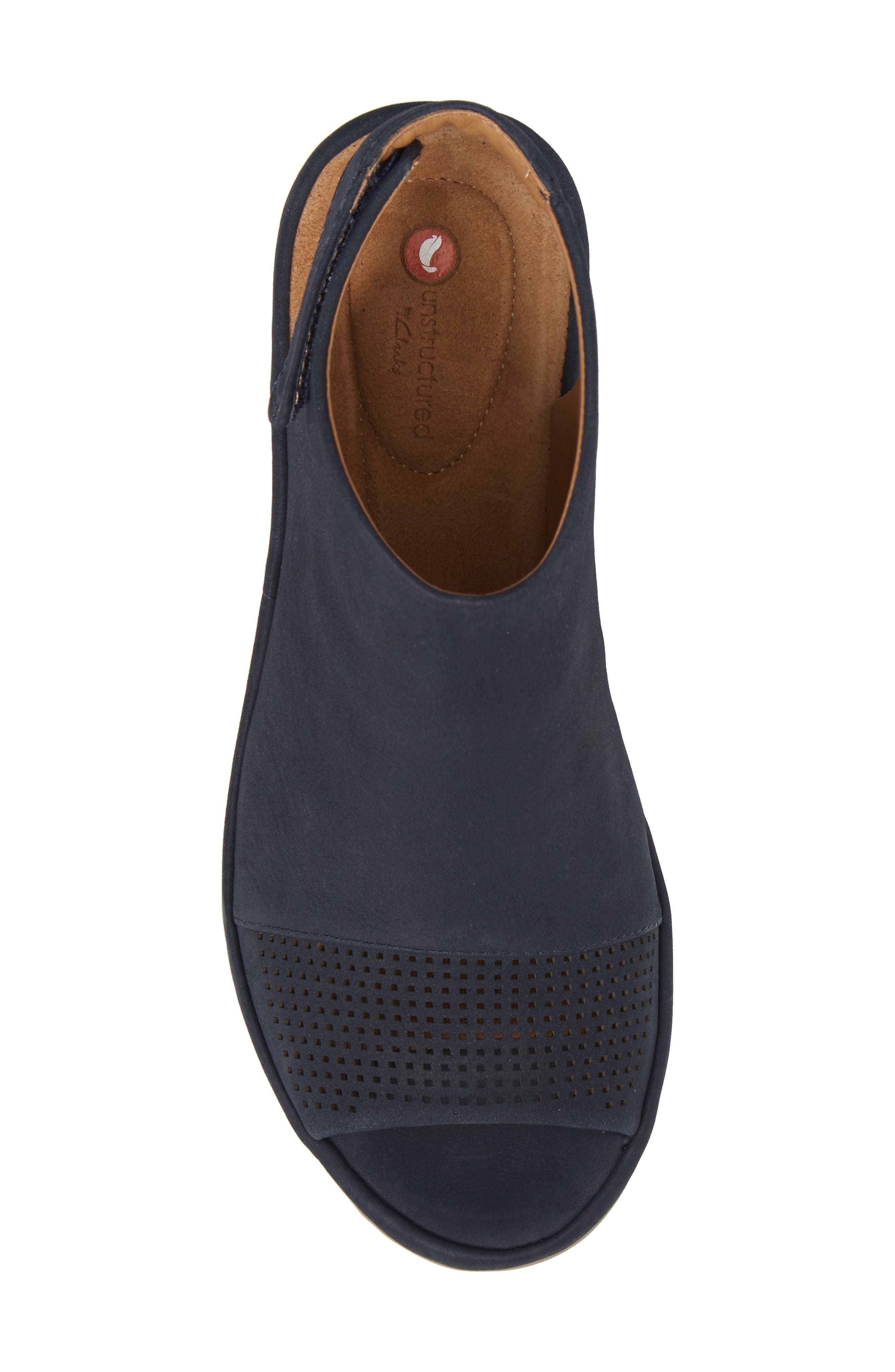 Wynnmere Abie Wedge Sandal, Alternate, color, NAVY NUBUCK