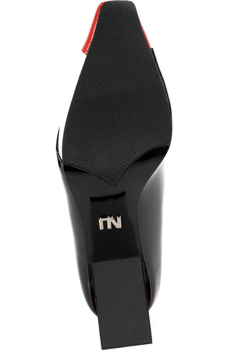 NINETY UNION Sandy Caged Vamp Sandal, Alternate, color, Black-Red Multi