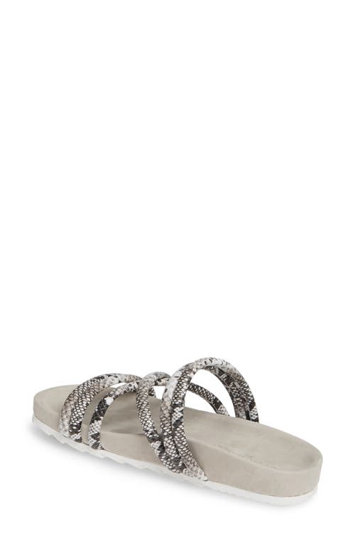 Jslides Tess Strappy Slide Sandal In Neutral