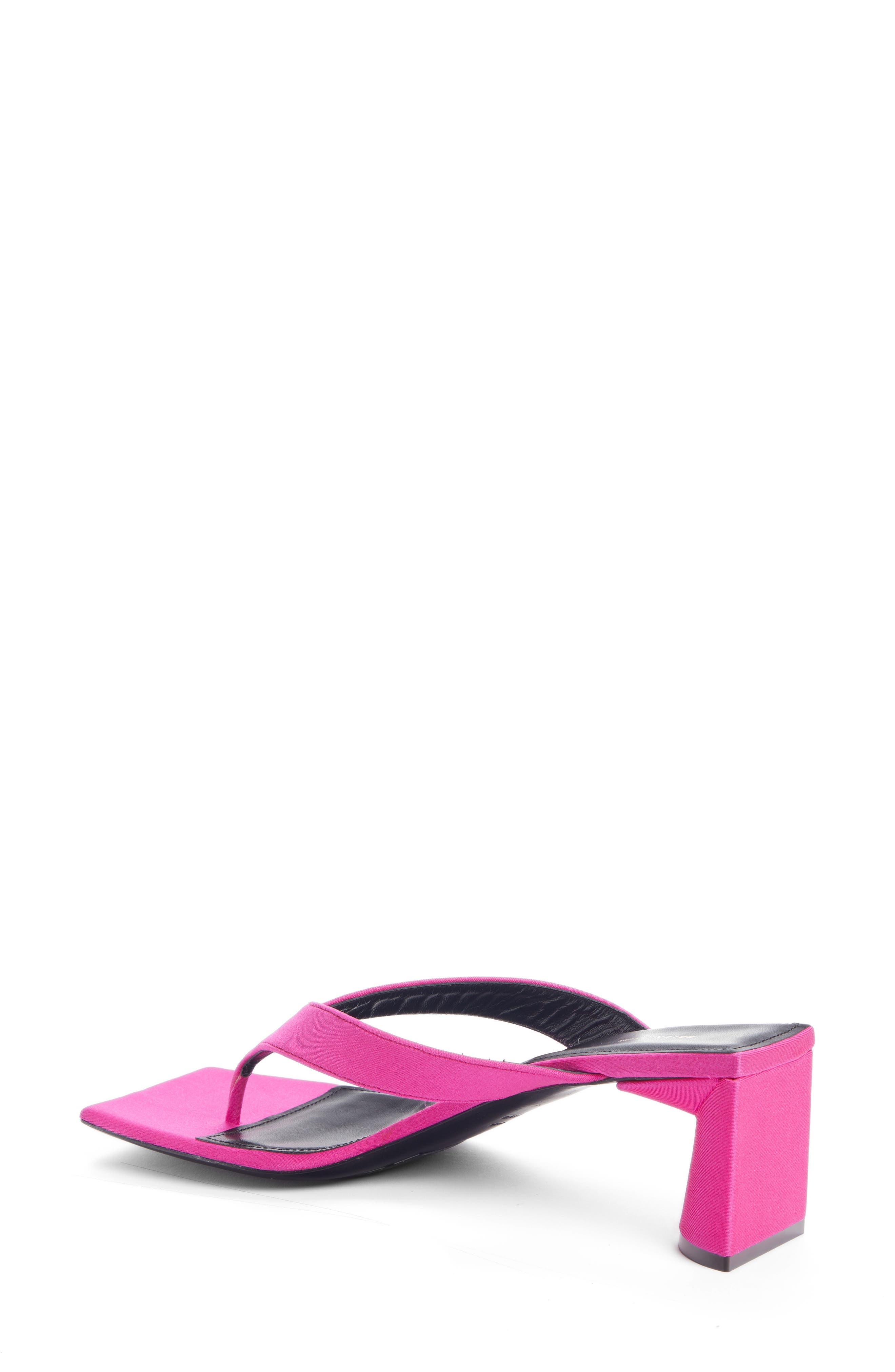 Balenciaga Square Toe Sandal, Alternate, color, 