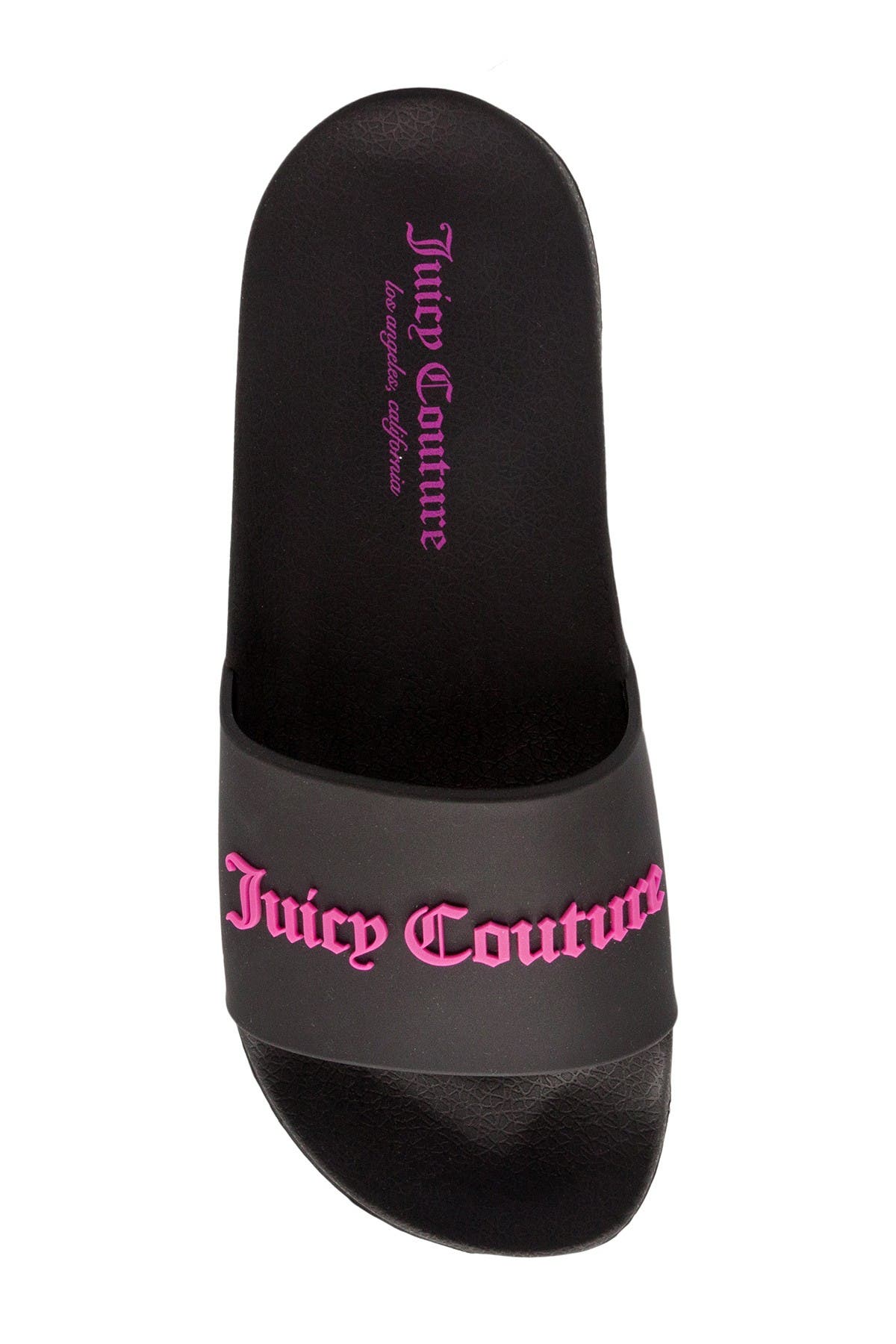 Juicy Couture Whimsey Logo Slide, Alternate, color, 