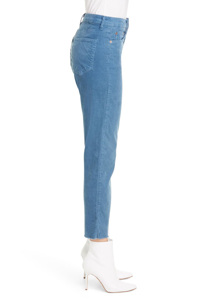 TRAVE Harper High Waist Ankle Corduroy Pants, Alternate, color, 