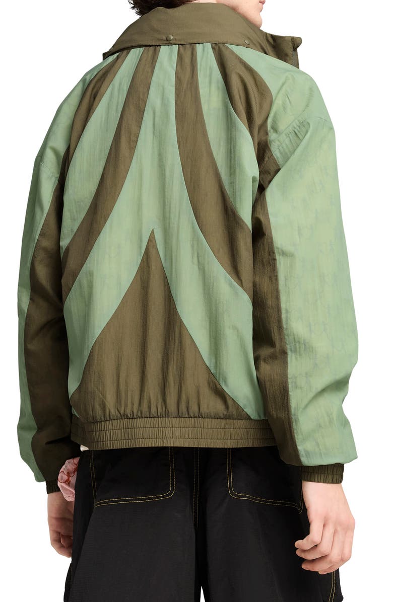 PUMA x KidSuper Oversize Nylon Windbreaker with Stowaway Hood, Alternate, color,