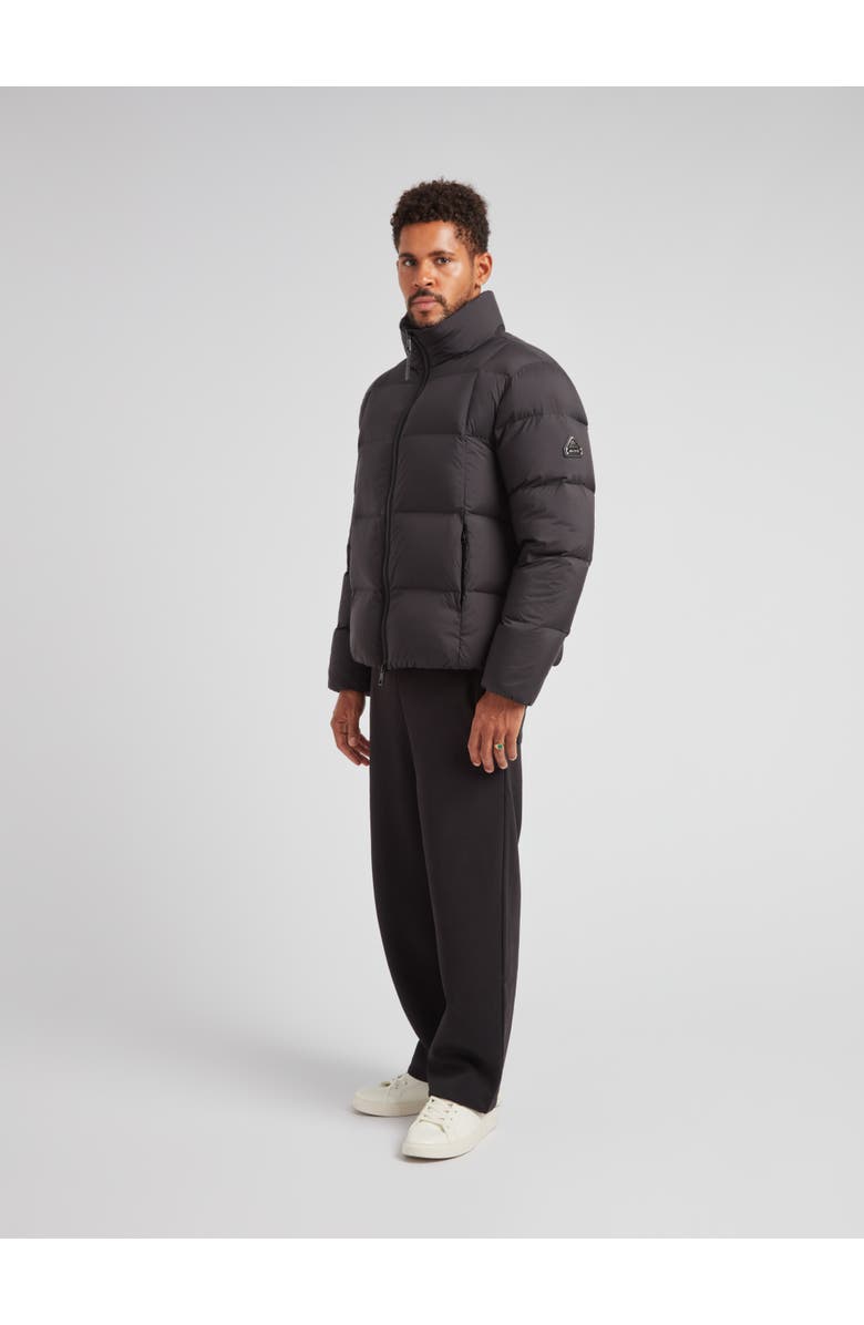 JACK1T Cloud Long Sleeve Puffer Racer Jacket, Alternate, color, Black