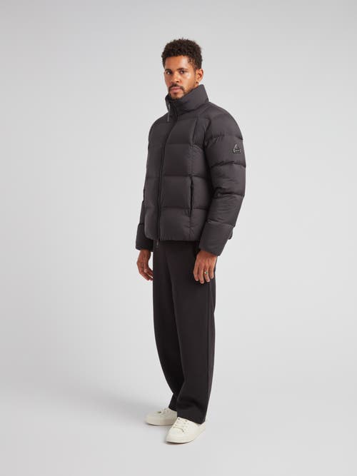 Jack1t Cloud Long Sleeve Puffer Racer Jacket In Gray