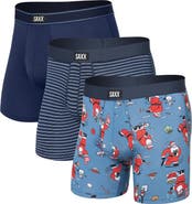 SAXX Assorted 3-Pack Daytripper Comfort Stretch Boxer Briefs