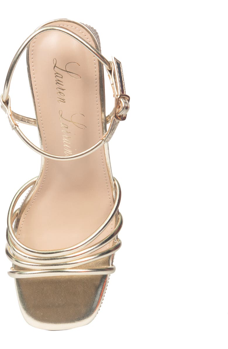 Lauren Lorraine Janie Sandals, Alternate, color, Gold