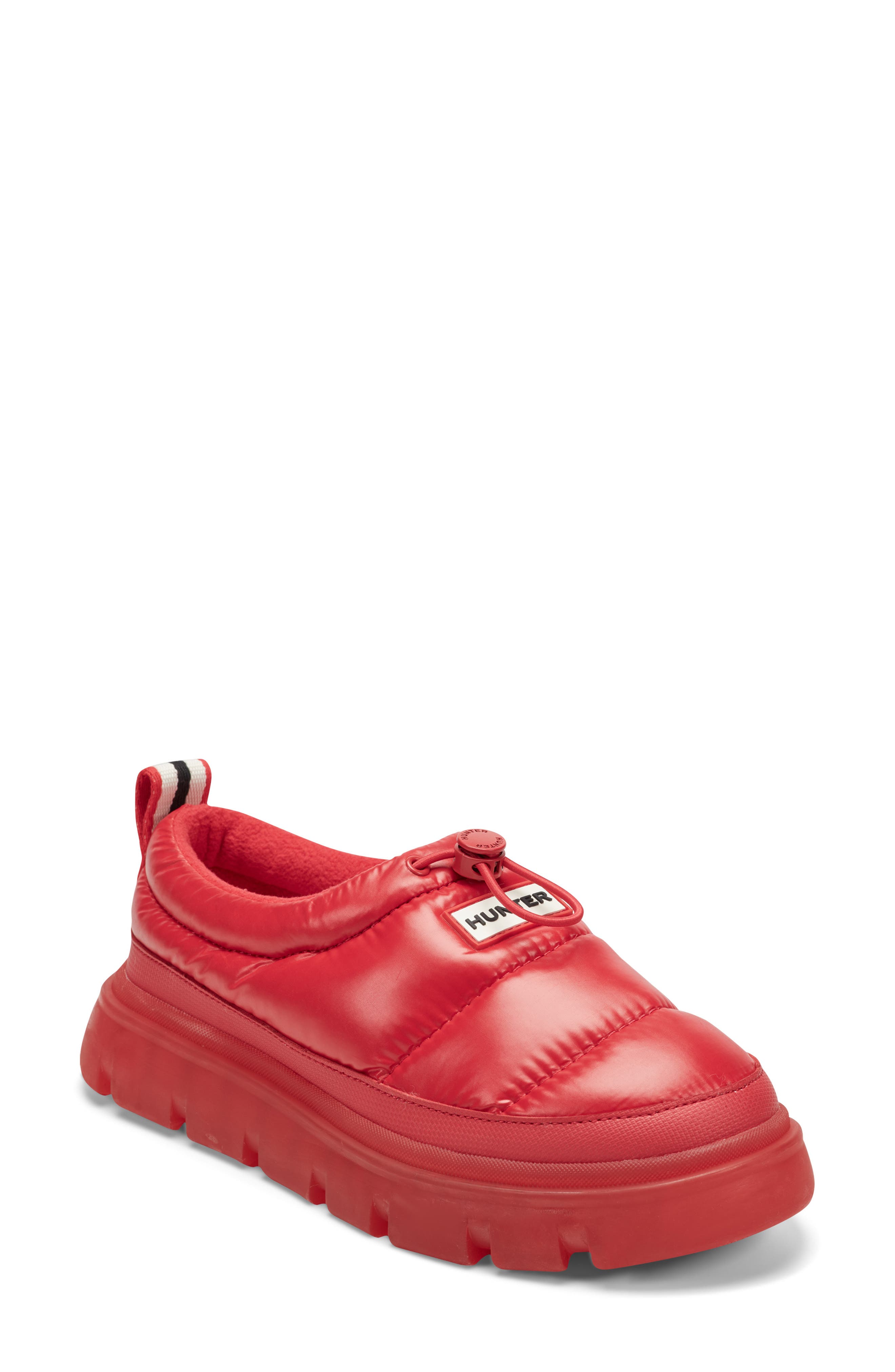 Madi Platform Puffer Slipper, Main, color, RED