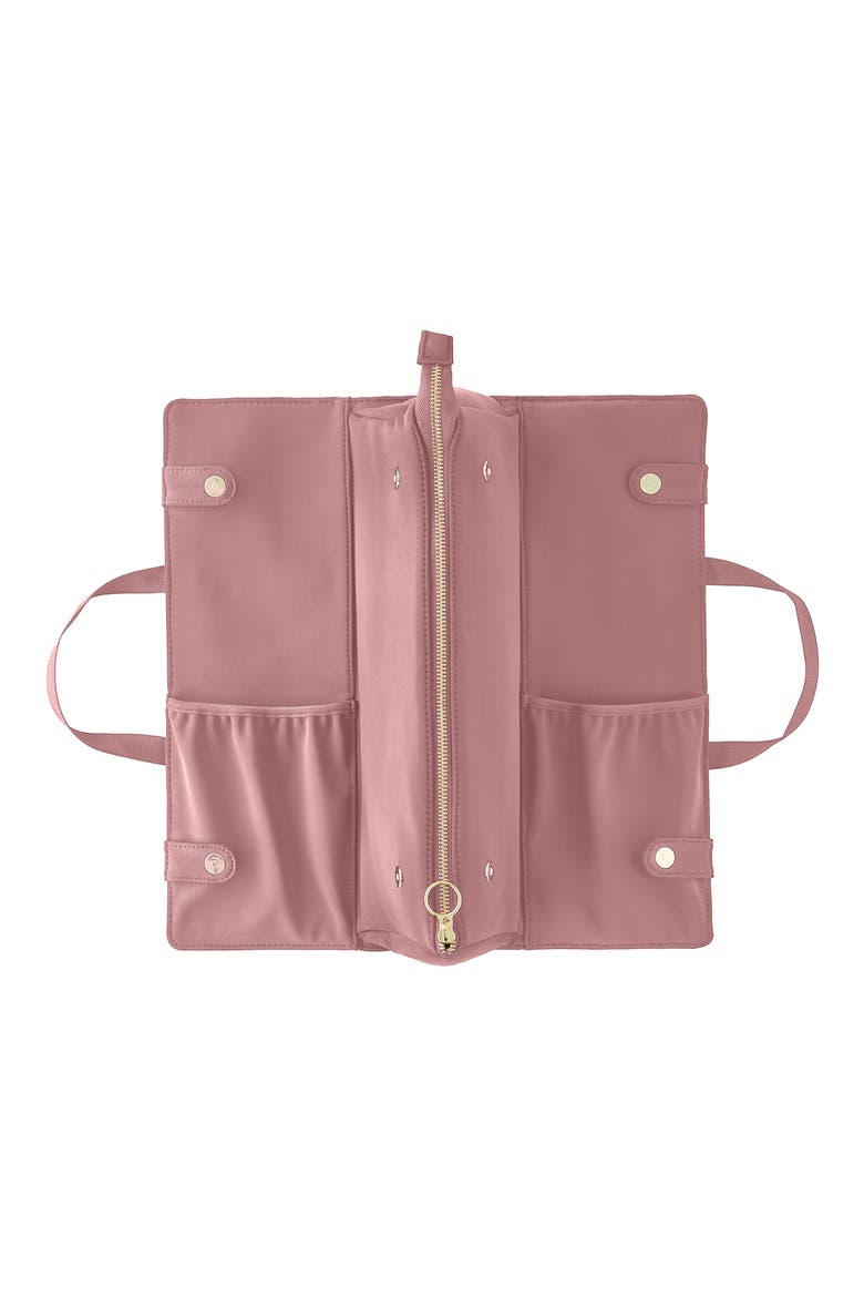 Hair Tools Bag, Alternate, color, MAUVE/ STONE