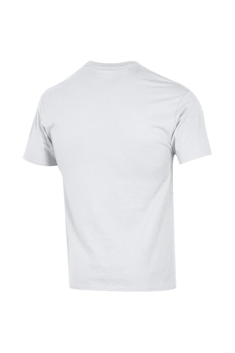 Men's Champion  White South Dakota State Jackrabbits 2023 FCS Football National Champions Locker Room T-Shirt, Alternate, color, White