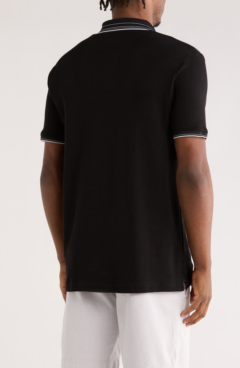 Cactus Man Short Sleeve Cotton Polo, Alternate, color, 