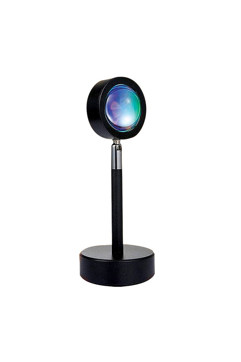 Sunset Projector Table Lamp, Alternate, color, White
