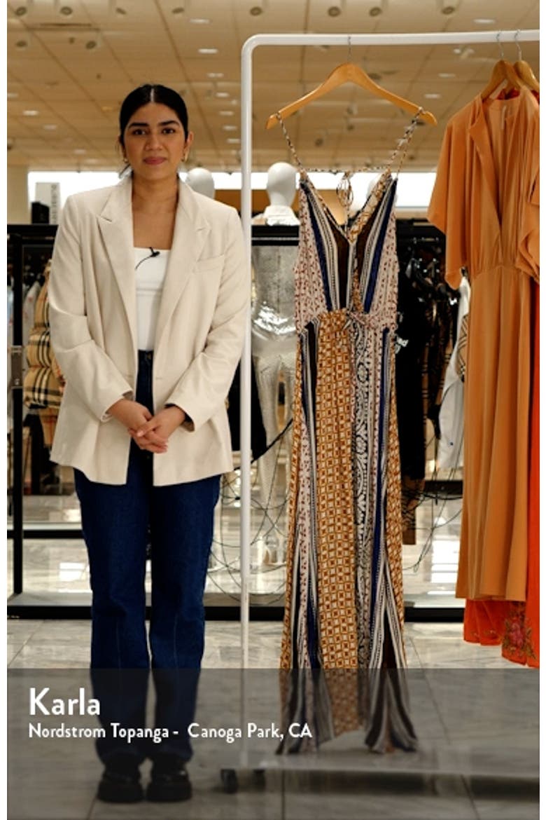 Crinkle Gauze Cover-Up Maxi Dress video