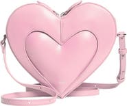 JW PEI Francisca Faux Leather Heart Crossbody Bag