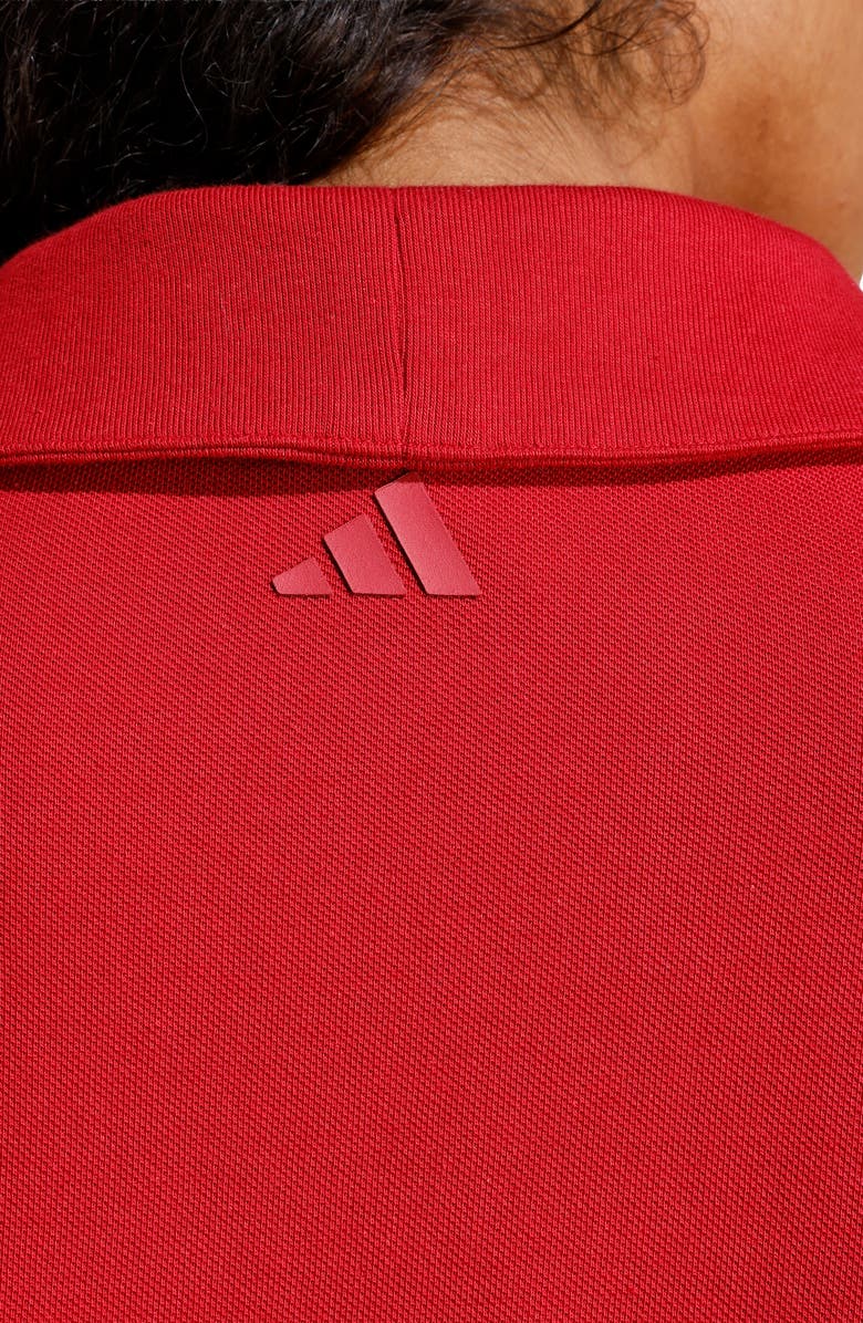 adidas Colorpop Polo, Alternate, color, Active Maroon/ Off White