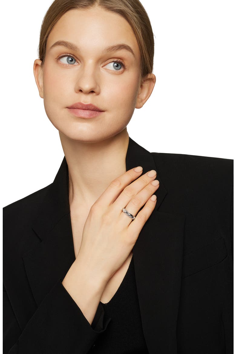 Cable Edge™ Band Ring in Recycled Sterling Silver, Alternate, color, STERLING SILVER RECYCLED