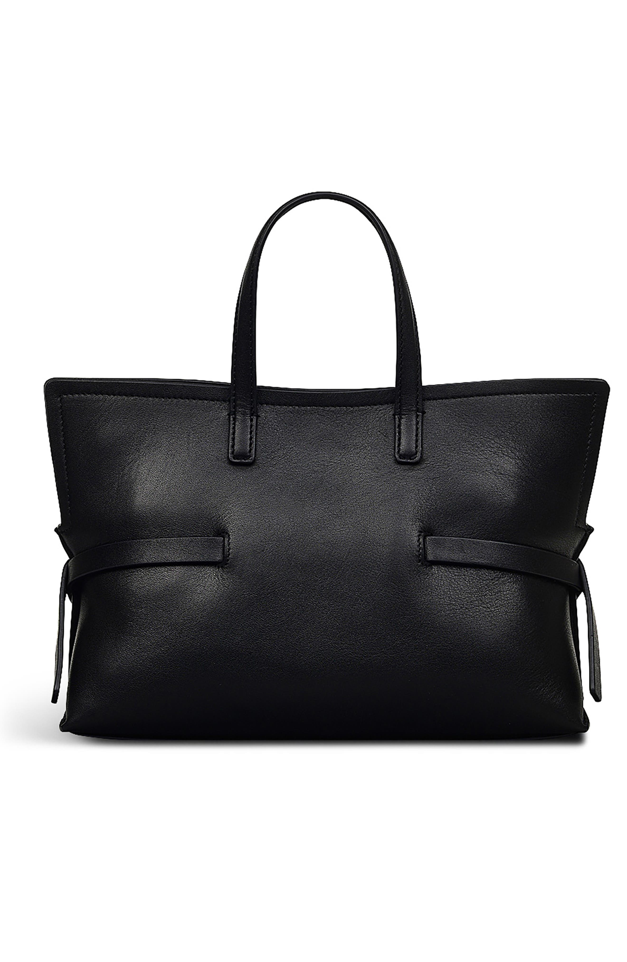 Radley Small Fleet Street Leather Crossbody Bag, Alternate, color, Black