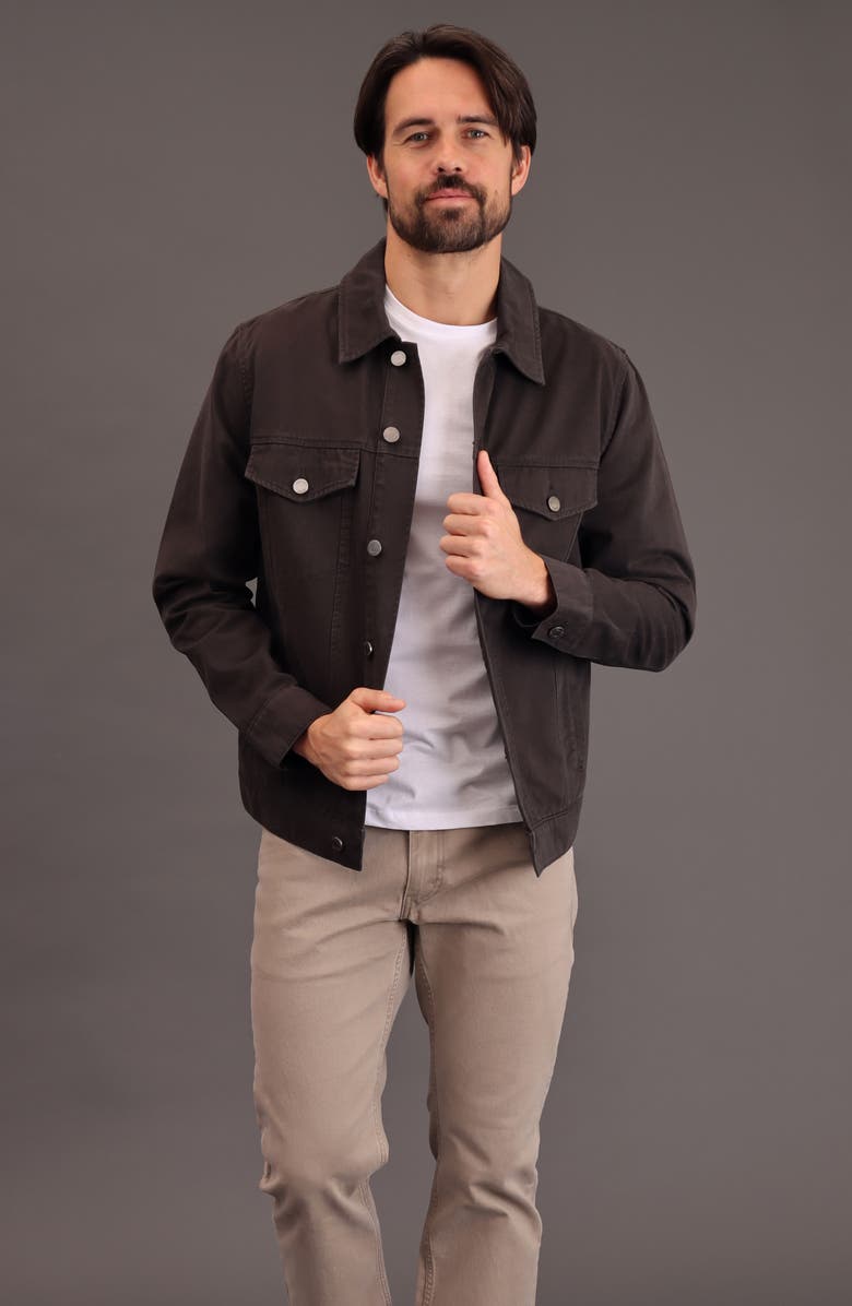 Bagatelle Denim Trucker Jacket, Alternate, color, 