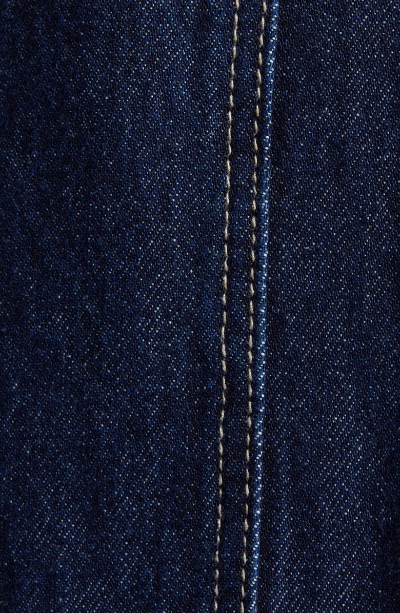 Rolla’s Bijou Denim Belted Trench Coat, Alternate, color, 