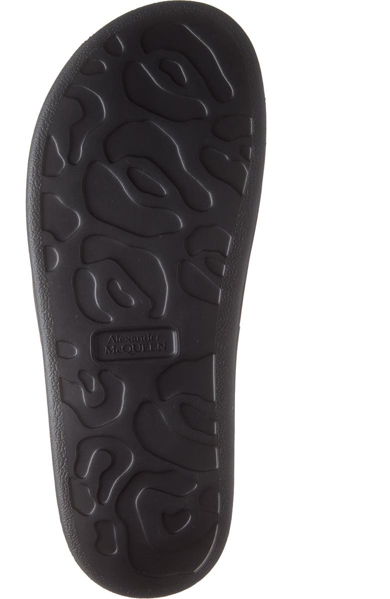 McQueen Alexander McQueen Hybrid Logo Slide Sandal, Alternate, color,