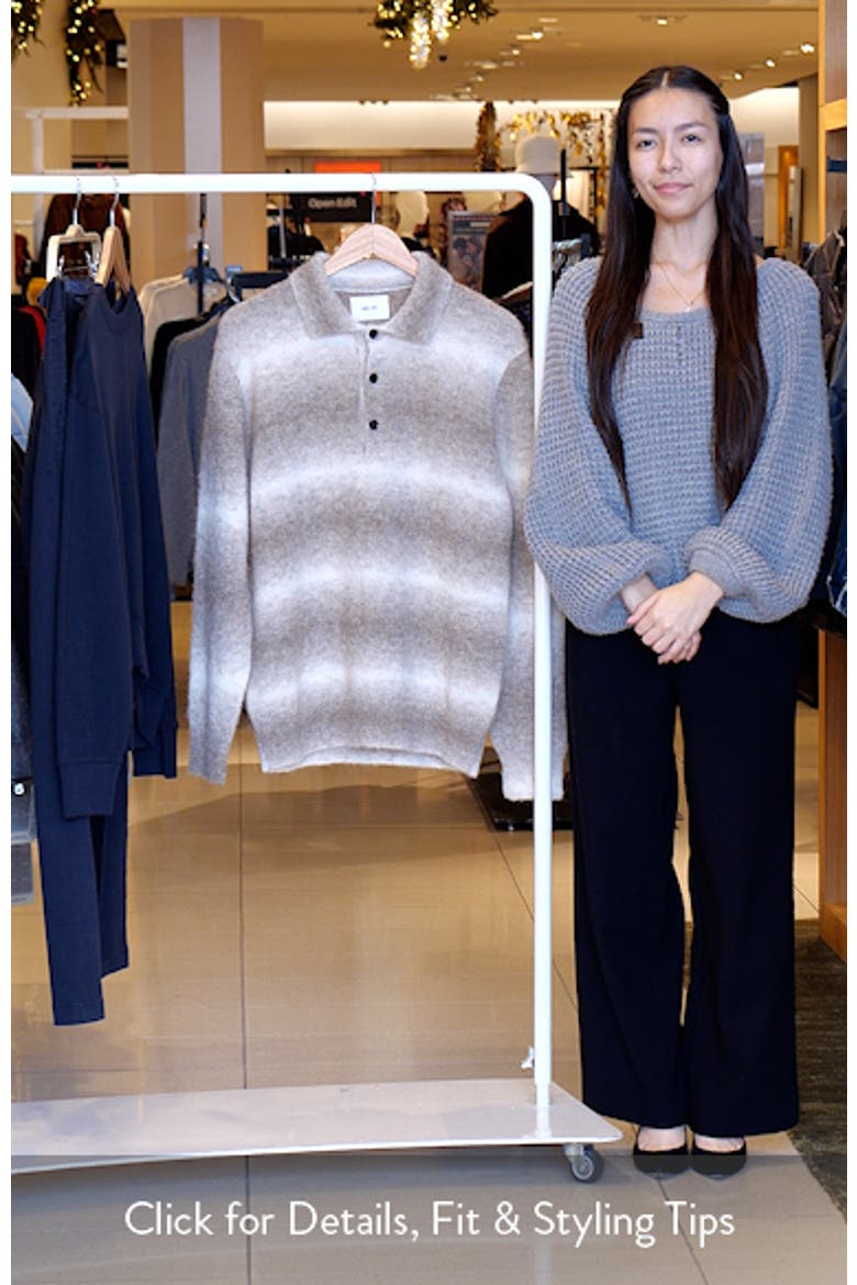 Alfie 6656 Alpaca Blend Polo Sweater video