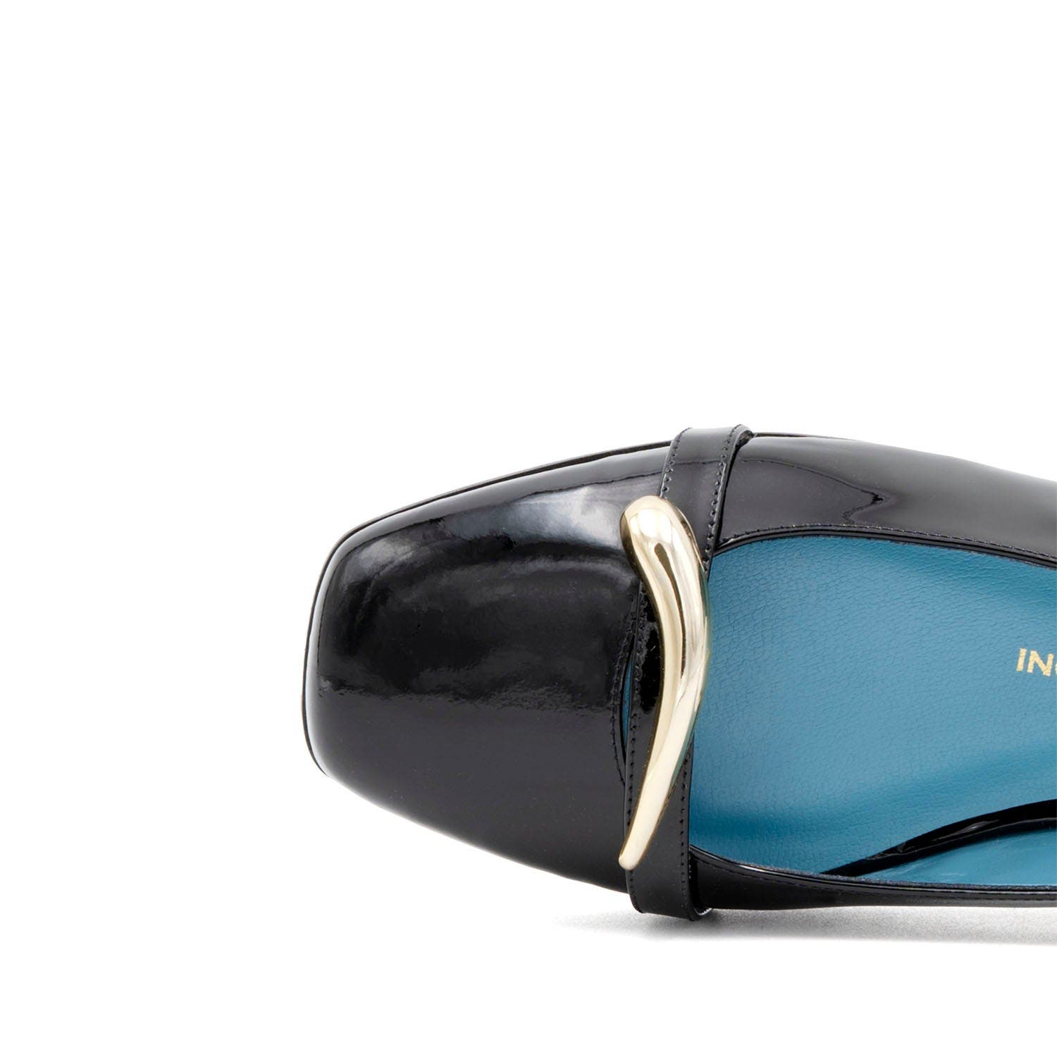 Valentina Rangoni Brina Slingback Flat, Alternate, color, Black Patent