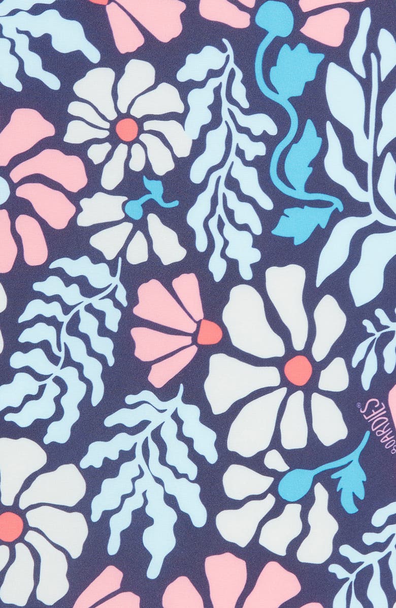 Boardies Kids' Mellow Ruffle One-Piece Swimsuit, Alternate, color, Blue