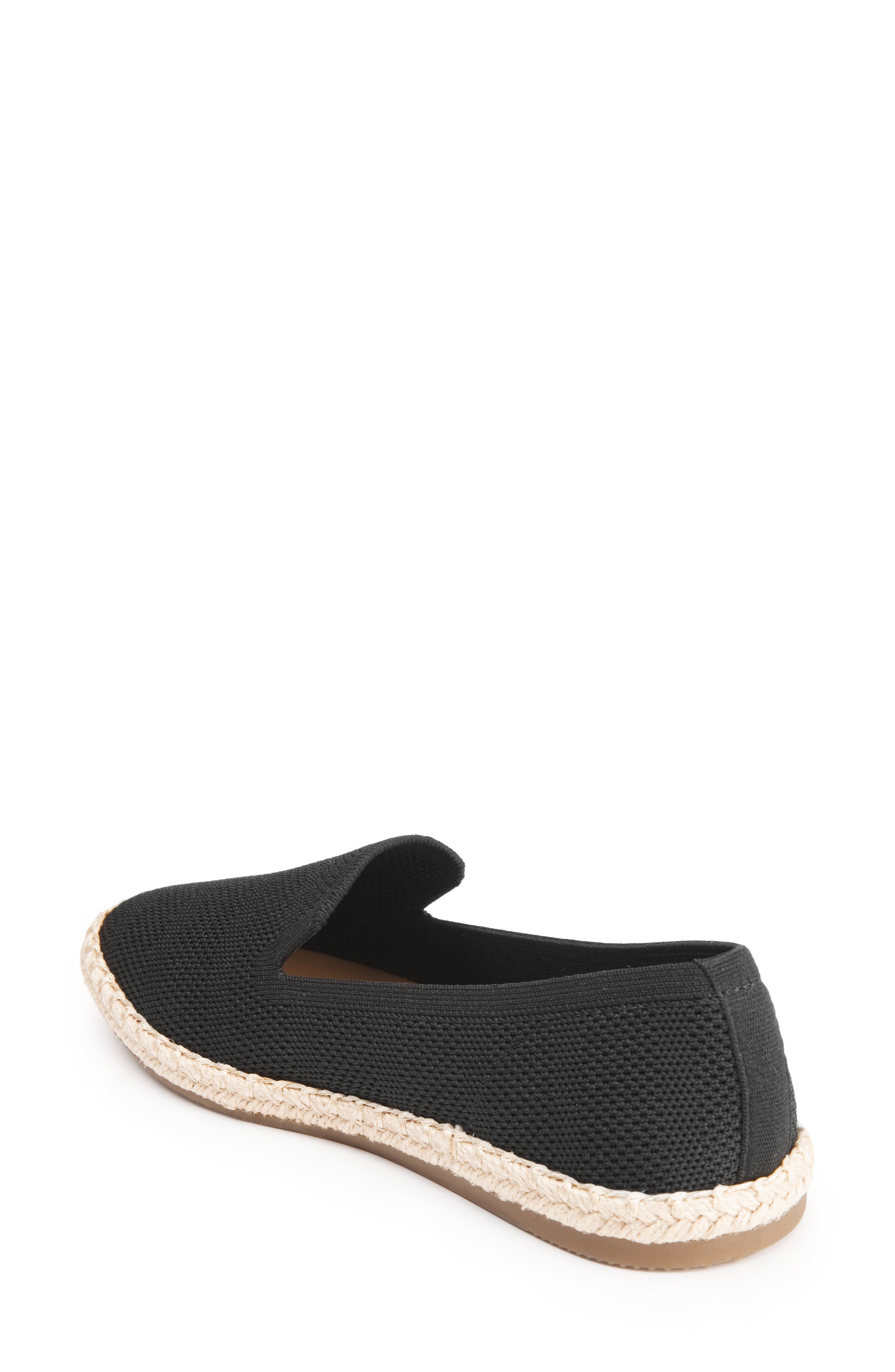 Me Too Koda Knit Slip-On Espadrille Sneaker, Alternate, color, Black Mesh