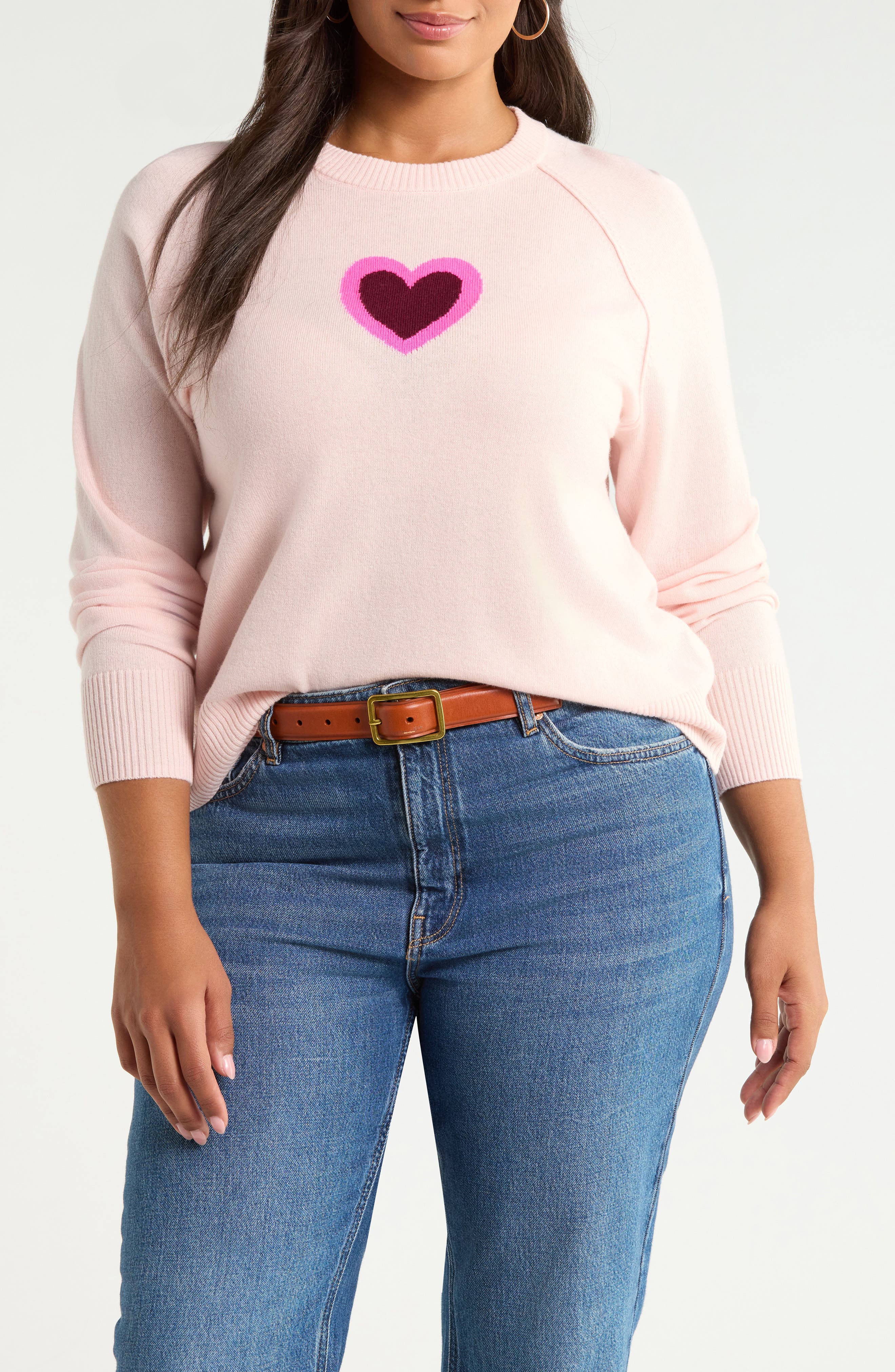 selected PINK LAYERED HEART