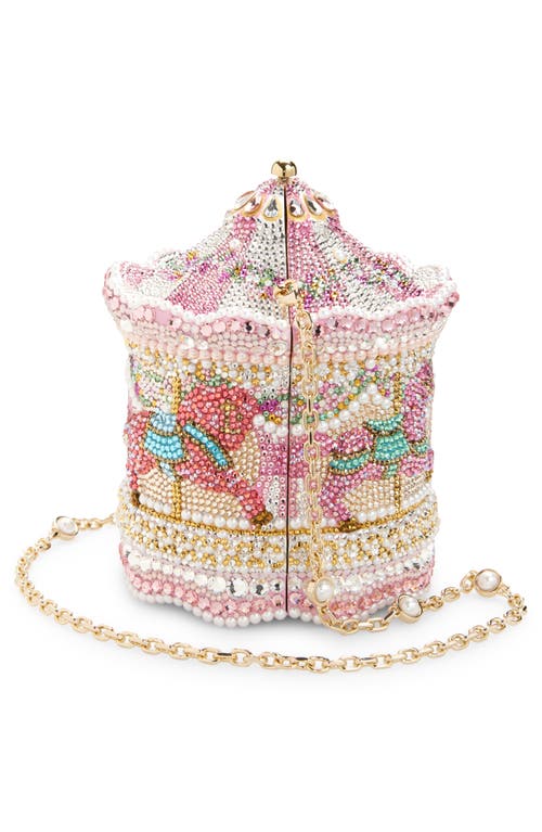Judith Leiber Couture Carousel Crystal Embellished Clutch