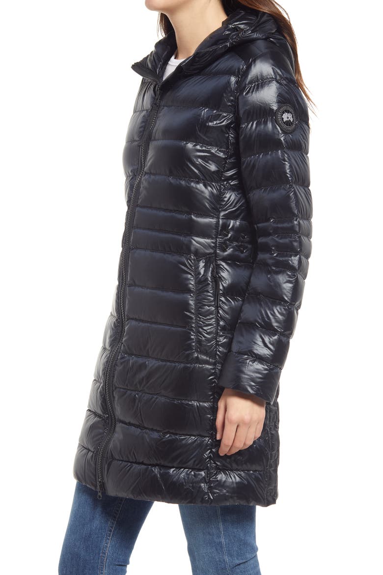 Cypress Packable 750 Fill Power Down Puffer Jacket, Alternate, color, BLACK
