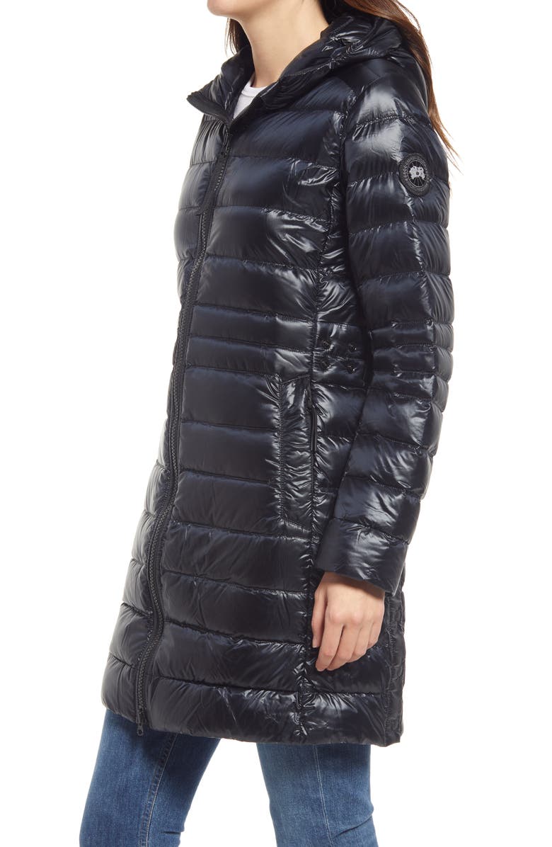 Canada Goose Cypress Packable 750 Fill Power Down Puffer Jacket, Alternate, color, Black
