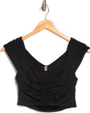 Free People Breathe Deeper Crop Top