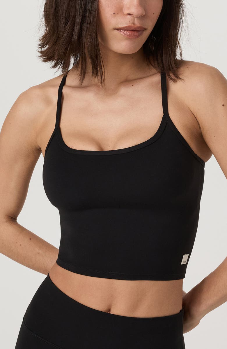 Vuori AllTheFeels<sup>™</sup> Crop Performance Camisole, Alternate, color, Black