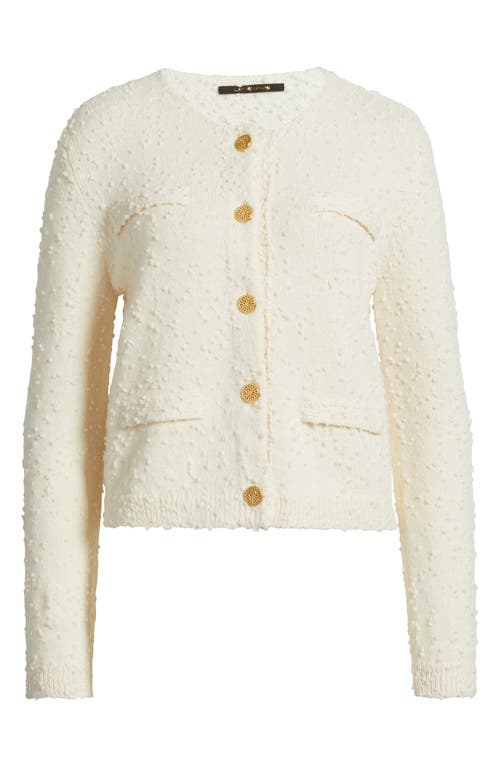 Kobi Halperin Richie Wool Cardigan In White
