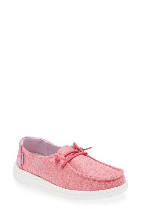 Wendy Moc Toe Sneaker (Toddler, Little Kid & Big Kid)