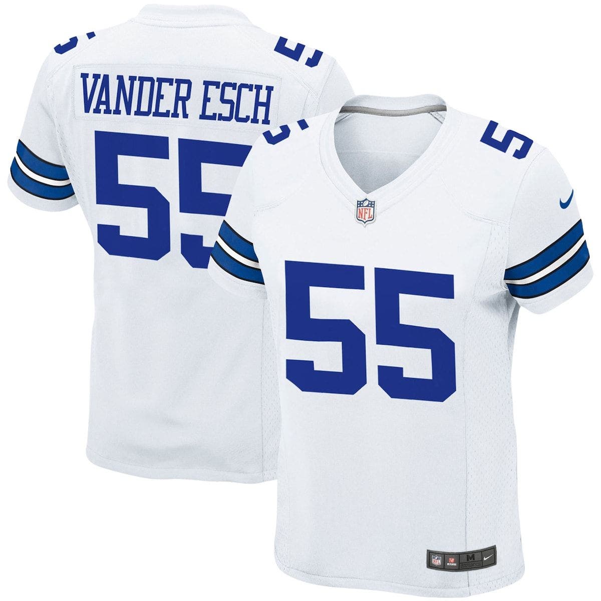 Nike Youth Nike Leighton Vander Esch White Dallas Cowboys Team Game ...