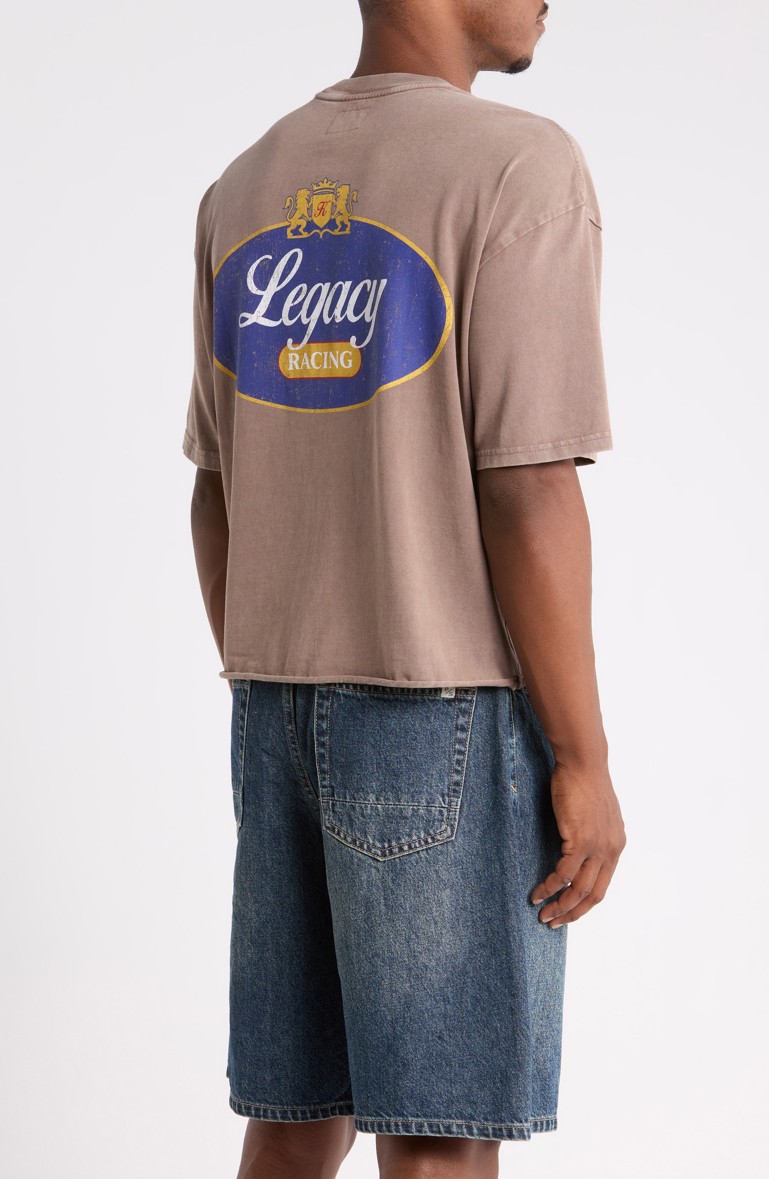 PacSun Kingdom Legacy Crop Heavyweight Cotton Graphic T-Shirt (Men ...