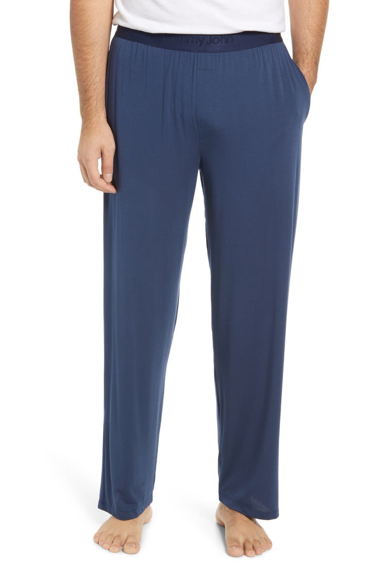Second Skin Pajama Pants, Main, color, DRESS BLUE