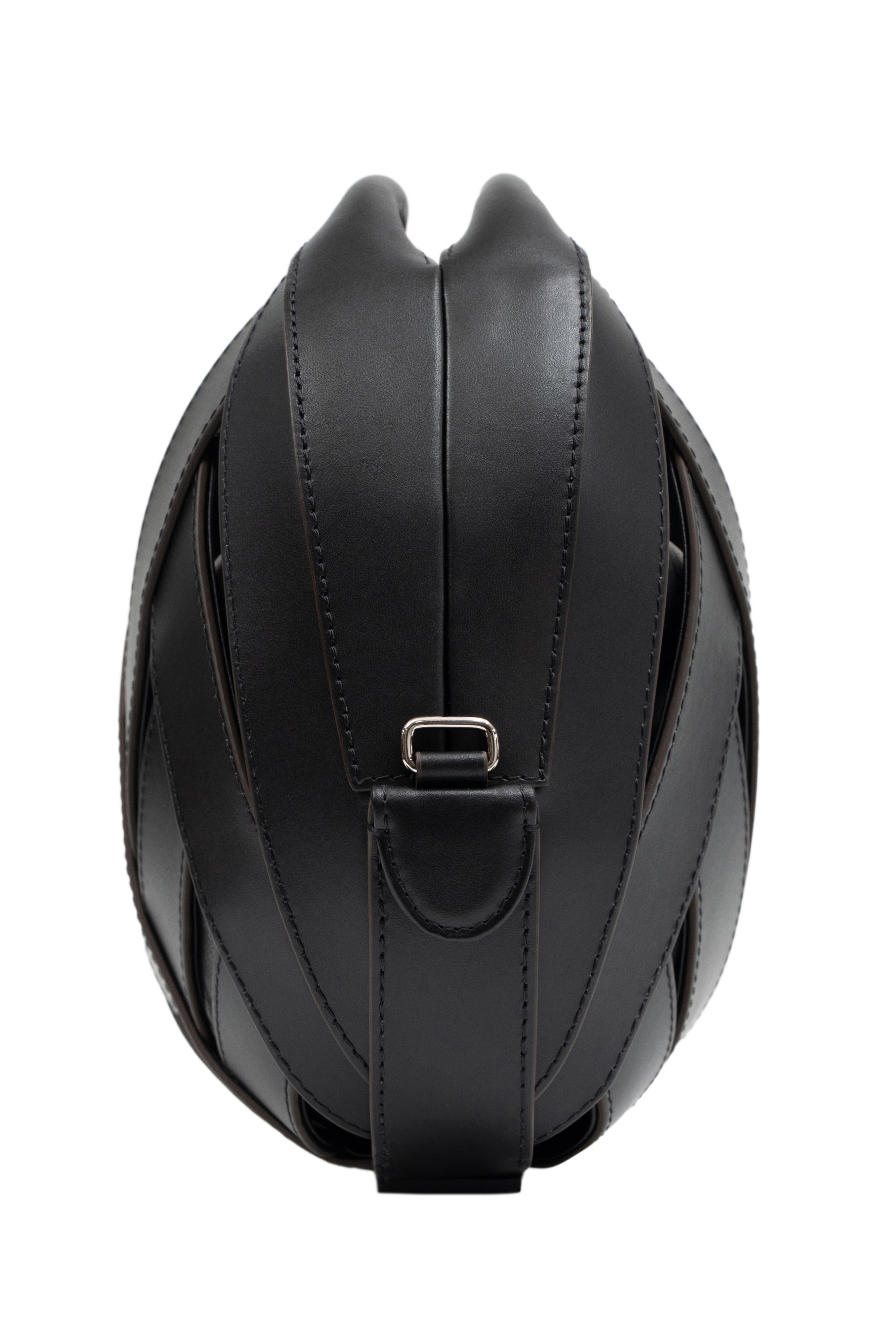 PERRIN PARIS LE PETIT PANIER XBODY BAG, Alternate, color, Black